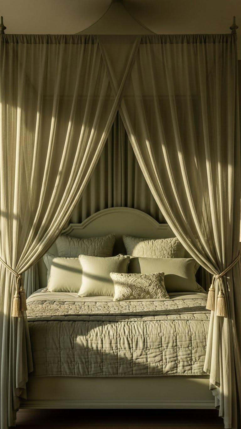 12. Create a Dreamy Canopy Retreat