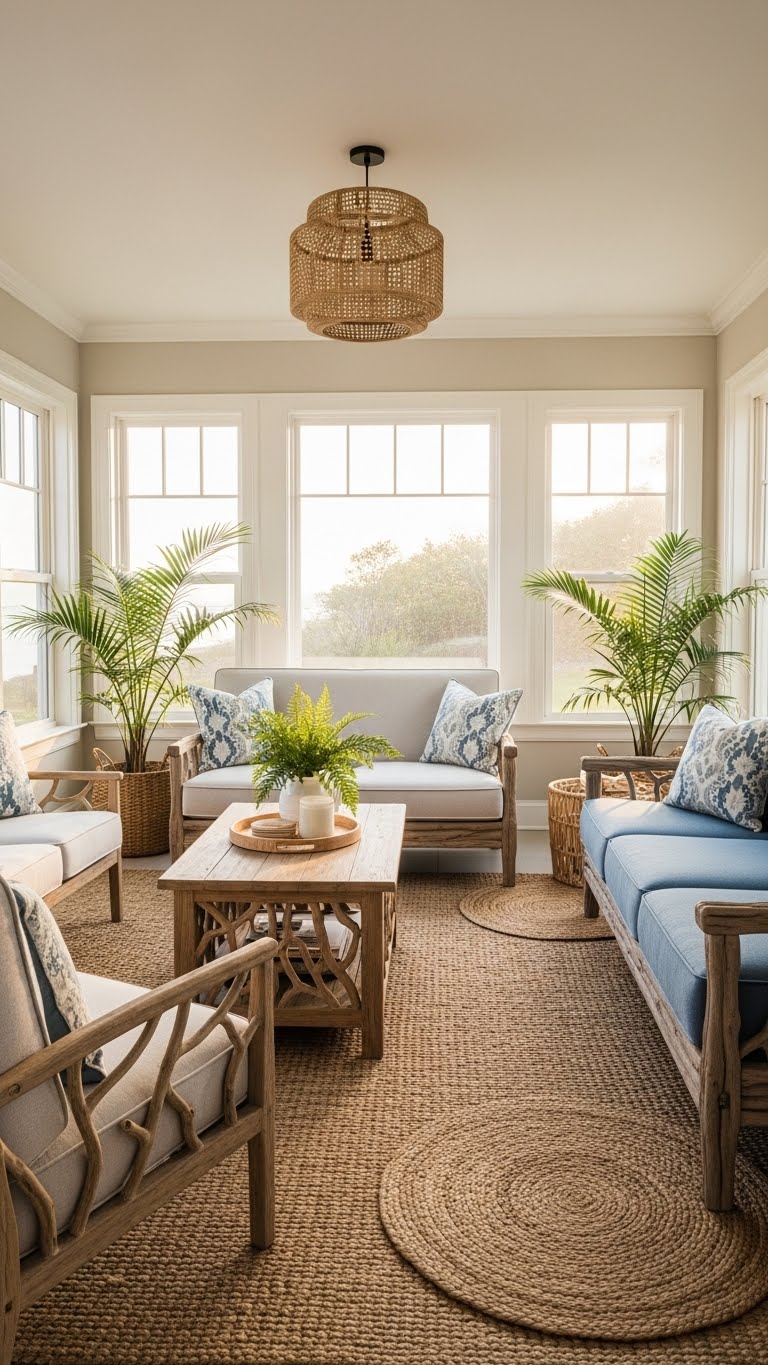17. Coastal Calm: Breezy Sunrooms Inspired by the Shore