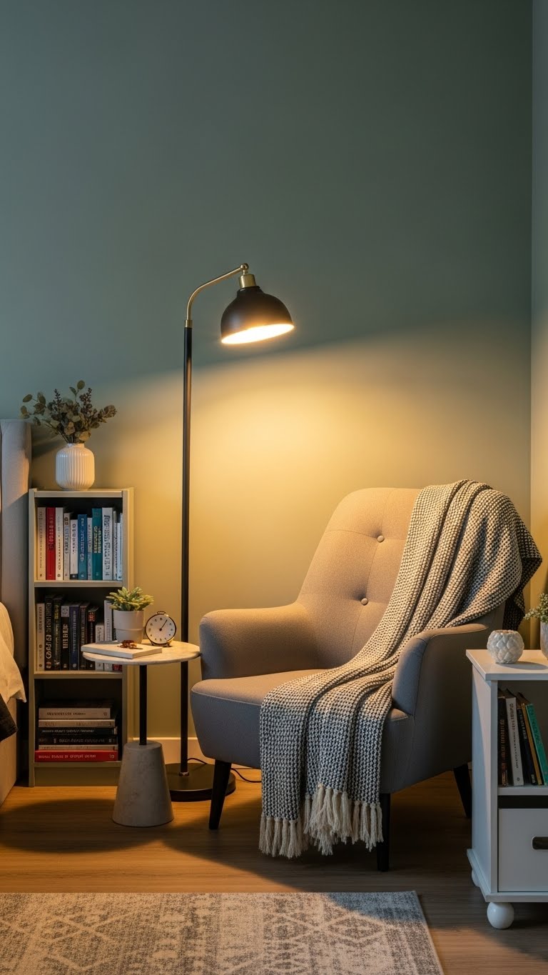 18. Create a Serene Reading Nook