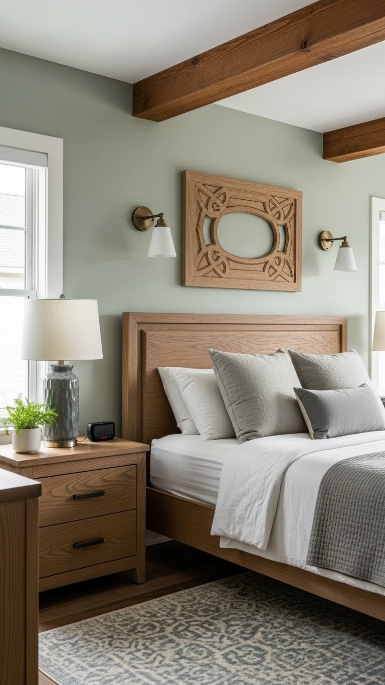 19. Introduce Warm Wood Accents