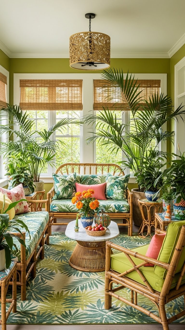 6. Tropical Paradise: Bring the Outside In